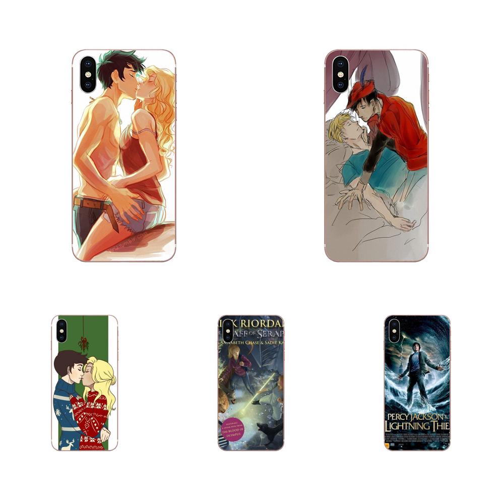 Ốp Điện Thoại Mềm Hình Percy Jackson & The Olympians Cho Samsung Galaxy J3 J5 J6 J7 Note 8 S6 S7 S8 S9 S10 Edge Plus 2016 2017 2018