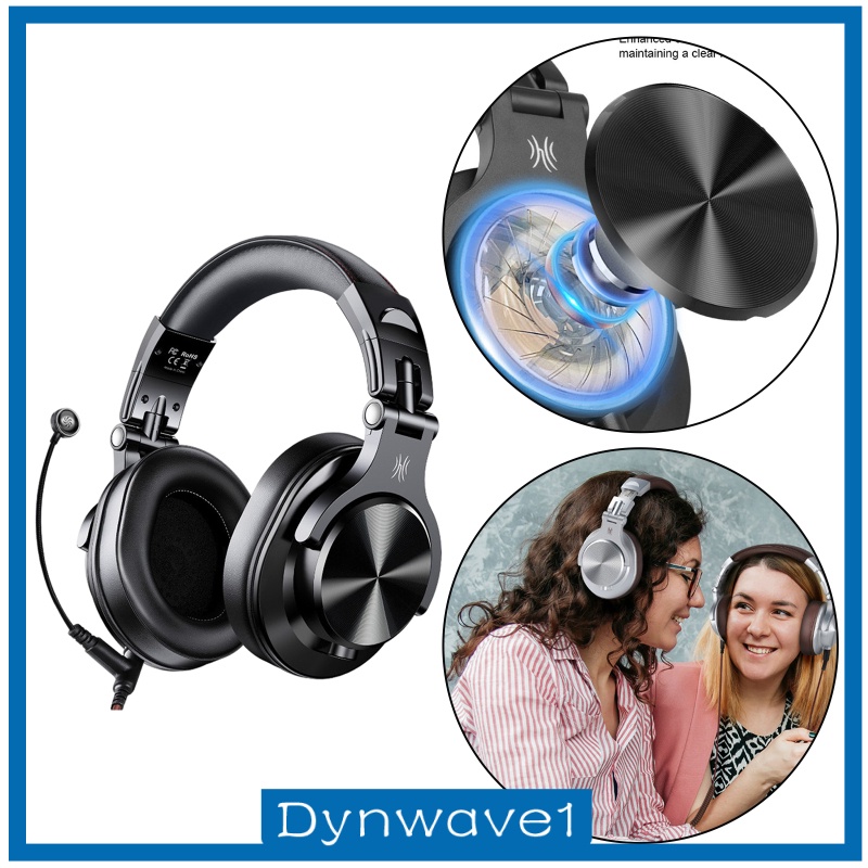 [DYNWAVE1] A71 Over-Ear DJ Wired Headphones Professional for Studio Monitor Headsets