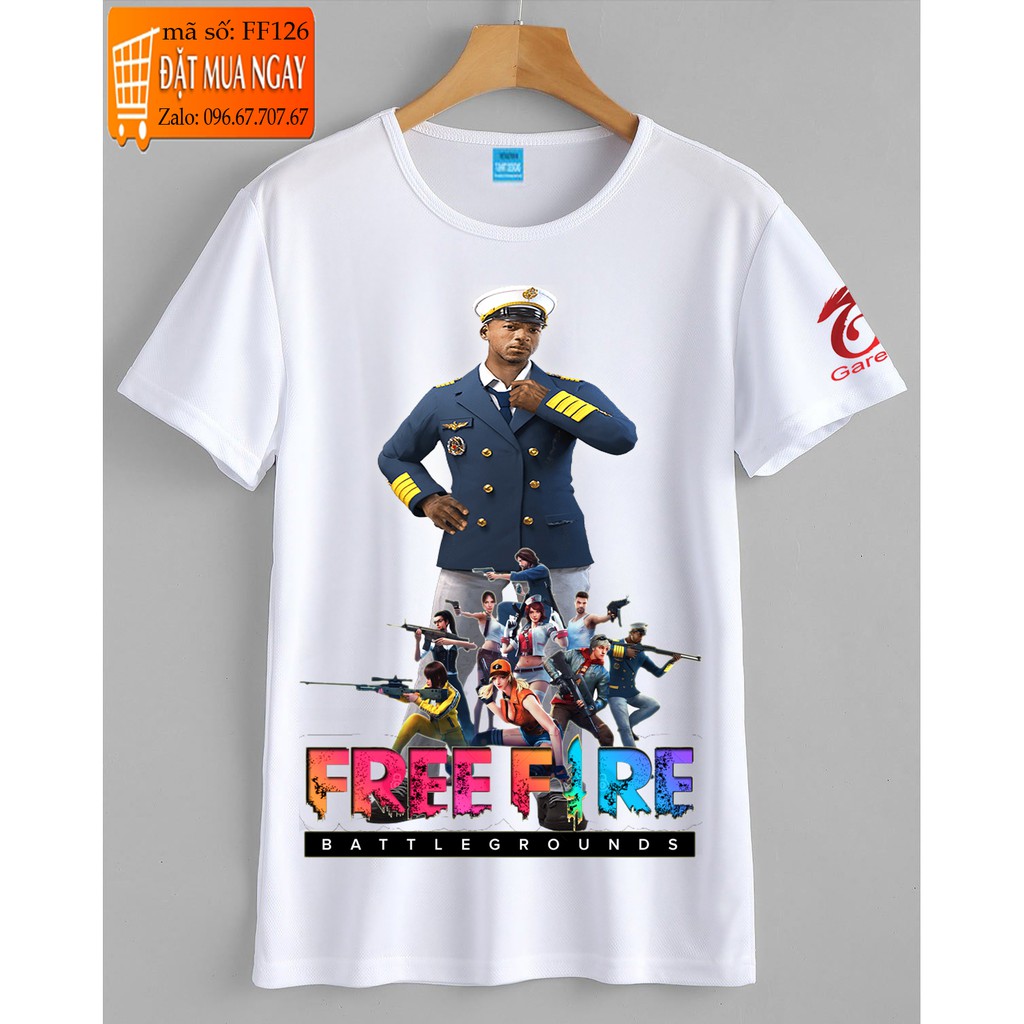 Áo thun game free fire