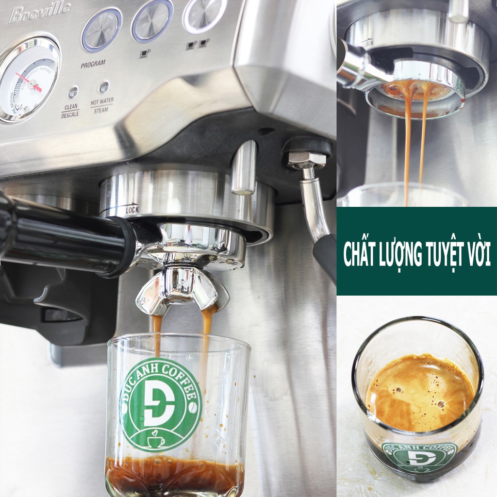 [hình thật] Máy pha cà phê Breville 870 hàng nhập ÚC mới - chuẩn Espresso- máy pha cafe dùng cho quán, văn phòng