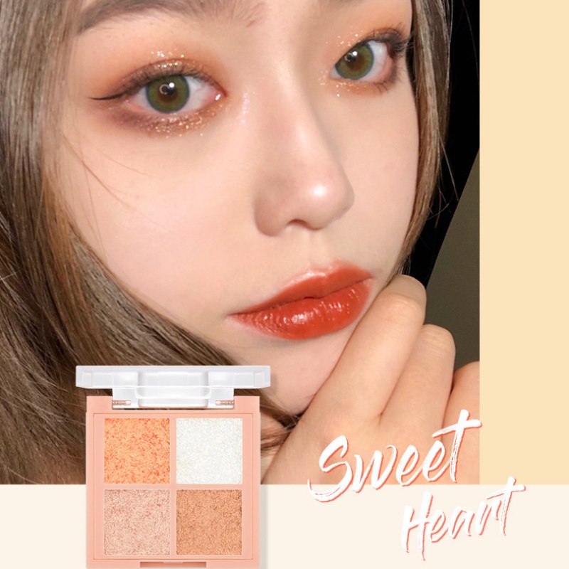 [Hàng mới về] Bảng phấn mắt COLOR STYLE bốn màu sắc hiệu ứng lì tiện dụng dành cho người lười