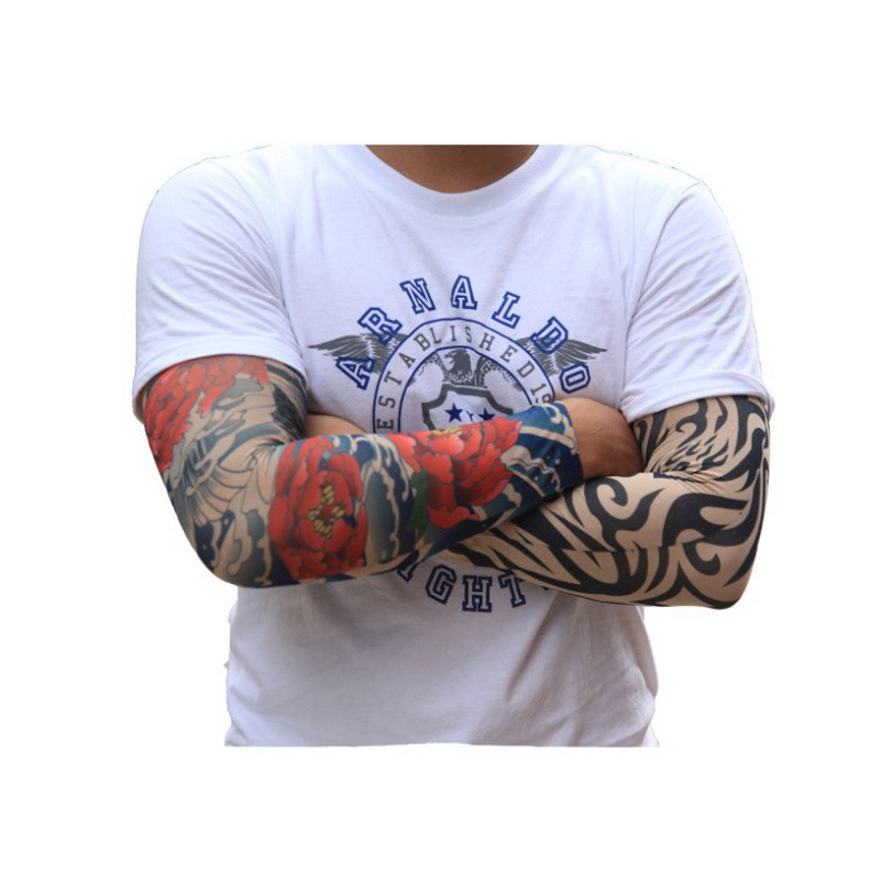 Găng Tay Chống Nắng Hình Xăm Tattoo