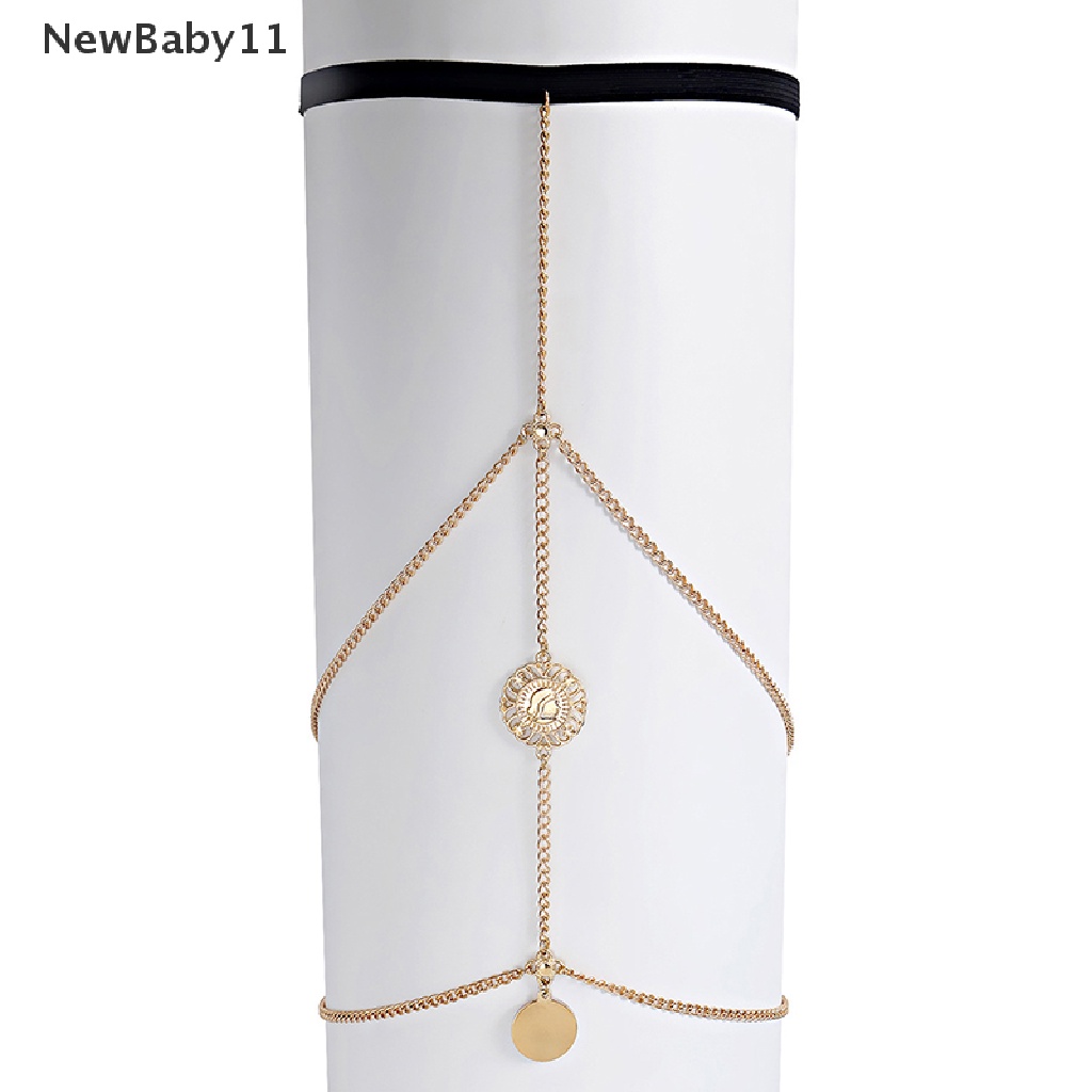 Chuỗi Vòng Đeo Đùi Nhiều Lớp Trang Trí Cho Nữ