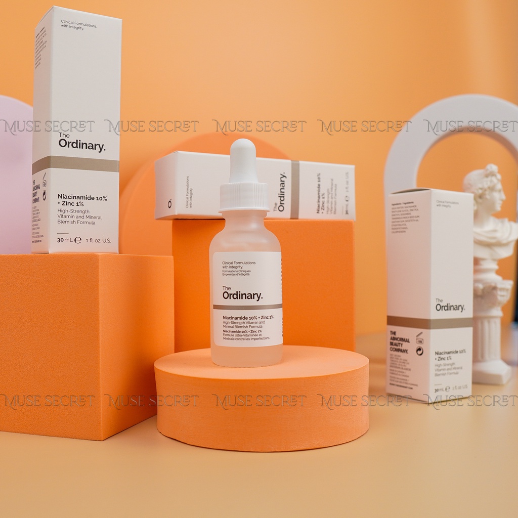 [Quà Tặng Khẩu Trang] Serum The Ordinary - Niacinamide 10% + Zinc 1% Giúp Giảm Mụn, Thu Nhỏ Lỗ Chân Lông [Bản Canada] | BigBuy360 - bigbuy360.vn