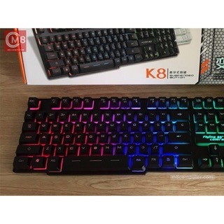 Bàn Phím Flying Color K8 Giả Cơ LED 7 Màu LOẠI XỊN