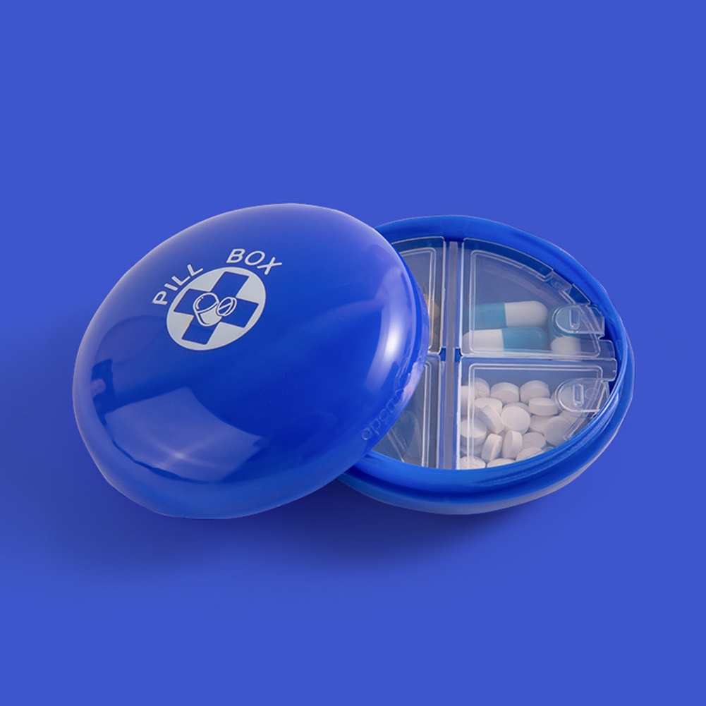Hộp Đựng Thuốc Mini Bằng Nhựa PP Dễ Thương Tiện Dụng