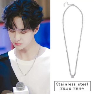 Dây Chuyền Vòng Cổ Phong Cách Vương Nhất Bác Unisex Cá Tính
