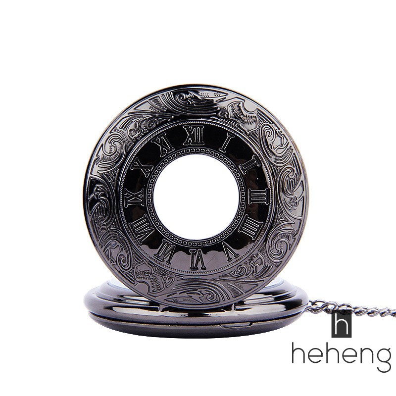 Đồng hồ quả quýt/bỏ túi mặt số La Mã phong cách vintage