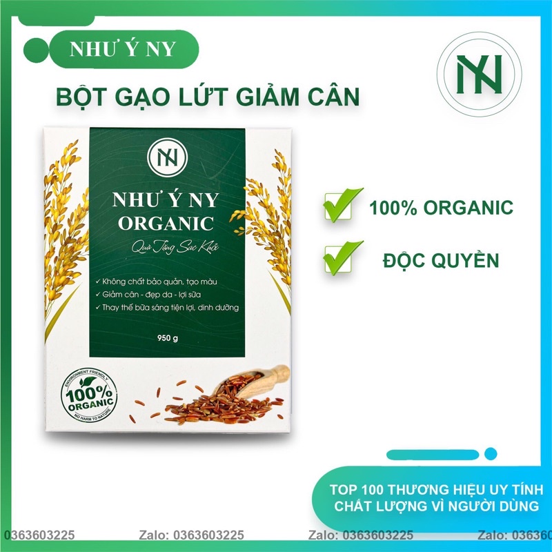 BỘT GẠO LỨT NHƯ Ý NY GIẢM CÂN LỢI SỮA