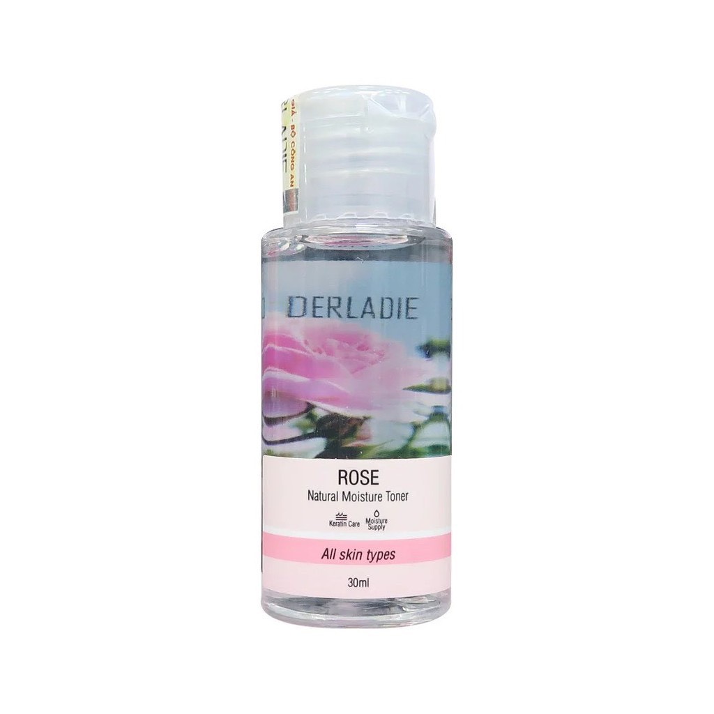 [Chính Hãng] Nước Hoa Hồng Cấp Ẩm Derladie Natural Moisture Toner 30ml (Mini Size) | BigBuy360 - bigbuy360.vn