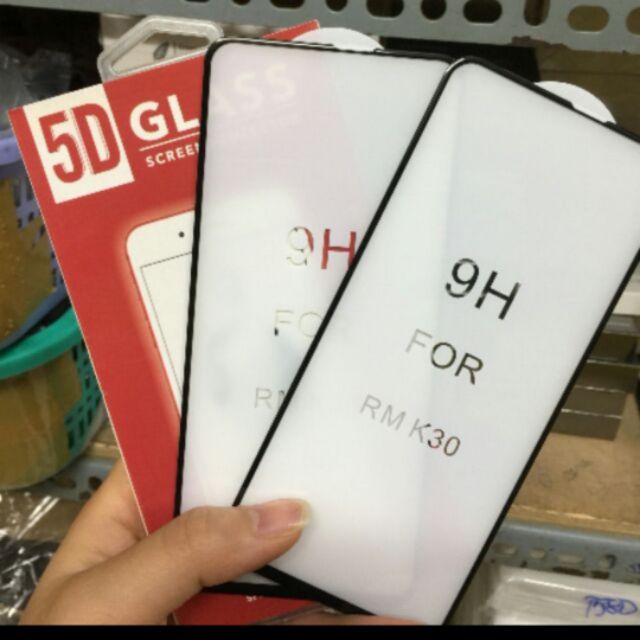 Kính cường lực 5D xịn Xiaomi Redmi K30 full màn hình