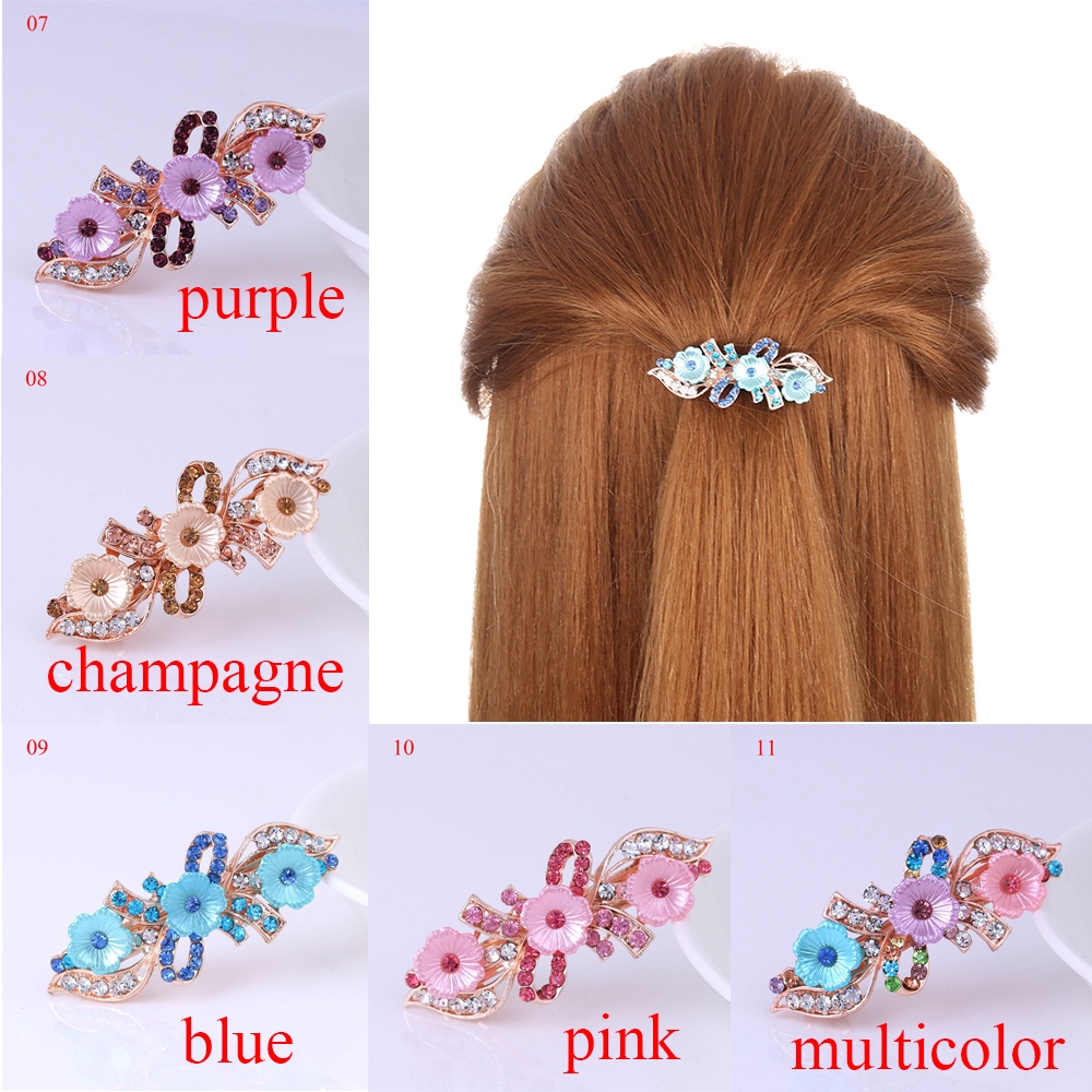 Băng đô cài tóc đính hạt giả ngọc trai