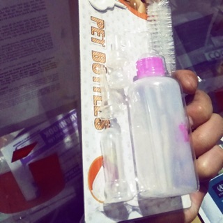 Bình ti nhỏ 60ml cho chó mèo con giúp thú uống sữa, men tiêu hóa dễ dàng