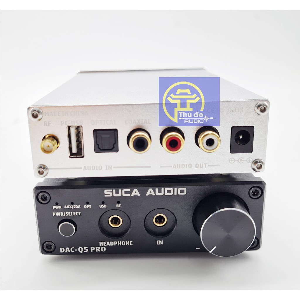 Bộ giải Mã âm Thanh DAC SUCA Q5 Pro V2 Bluetooth 5.0 aptX - DAC Q5 PRO