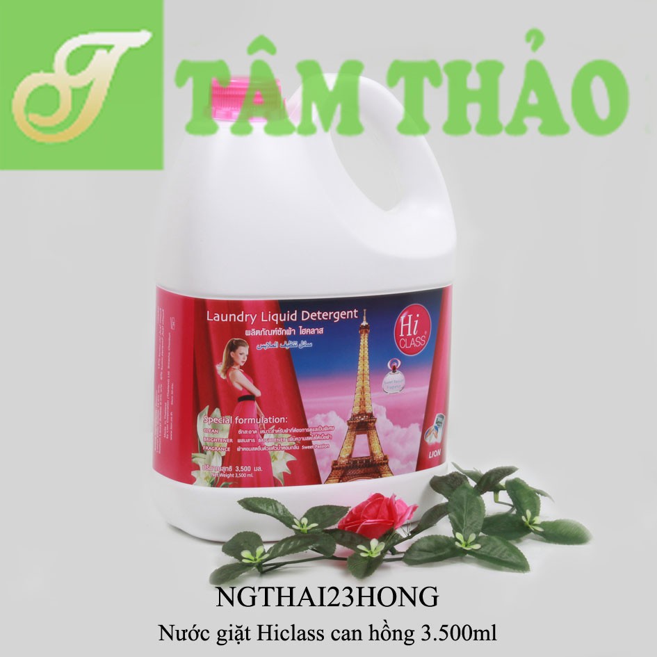 Nước giặt Thái Lan Hiclass,3000l 8850002805699, 8850002806498, 8850002805682