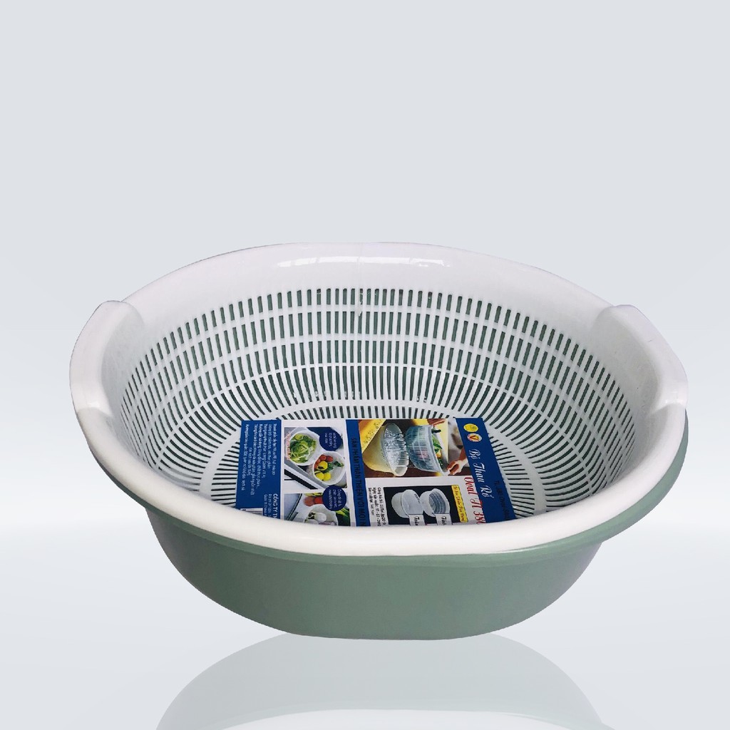 Bộ rỗ thau Oval TỰ LẬP TL380 - 33x29X12.5CM