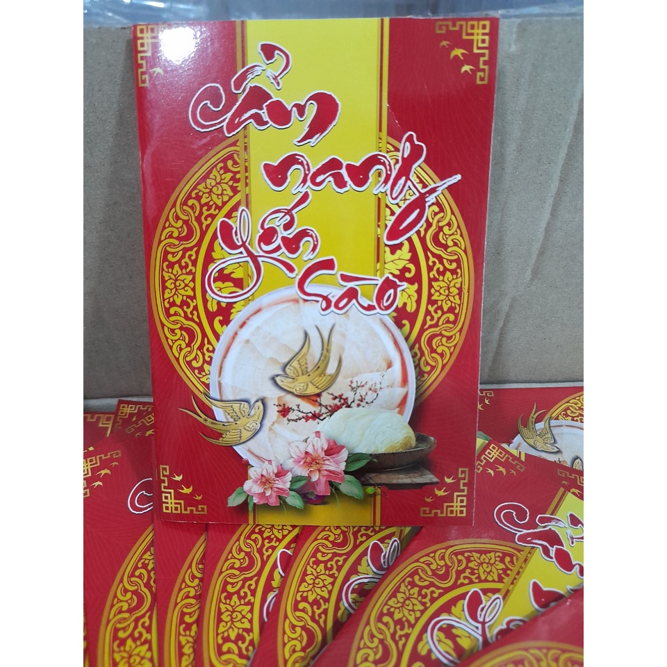 Cuốn Cẩm Nang Yến Sào Cao Cấp 16 Trang Gồm Bìa