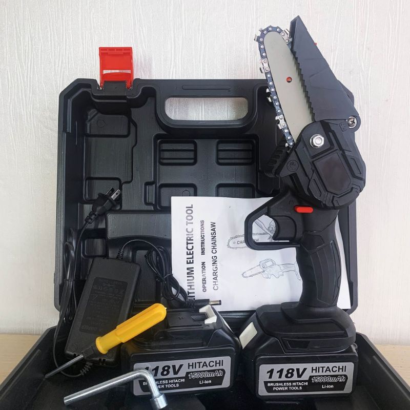 cưa xích pin HITACHI 118V