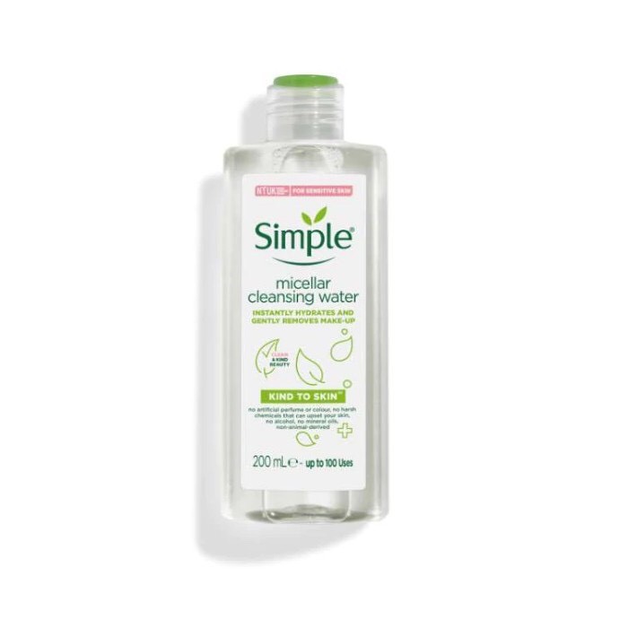 Tẩy Trang Simple Kind to Skin Micellar Cleansing Water 200ml | BigBuy360 - bigbuy360.vn
