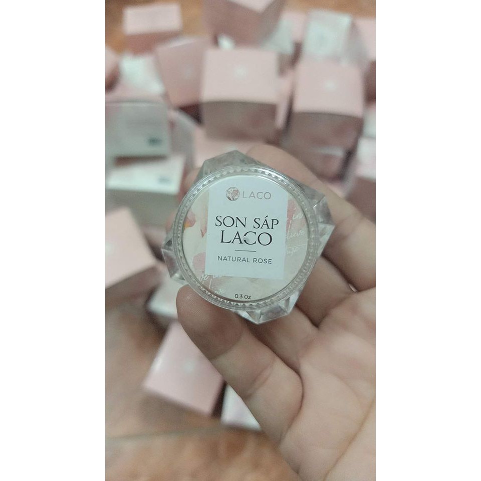 Son sáp dưỡng môi, son sáp hữu cơ Laco 100% tự nhiên