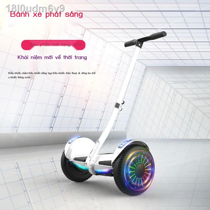 (Date mới)18l0udm6v9Xe điện tự cân bằng thông minh 2 bánh dành cho người lớn trẻ em 8-12 tuổi và học sinh Đồ bảo hộ đi đ