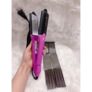 Máy duỗi tóc, bấm tóc Hàn Quốc cao cấp  4 in 1