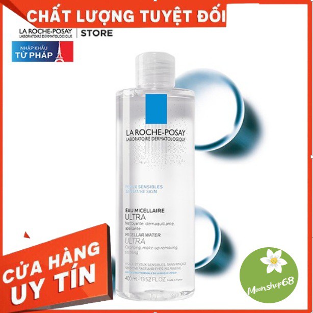 [NHẬP KHẨU CHÍNH HÃNG] Nước làm sạch sâu và tẩy trang cho da nhạy cảm La Roche-Posay Micellar Water Ultra Sensitive Skin