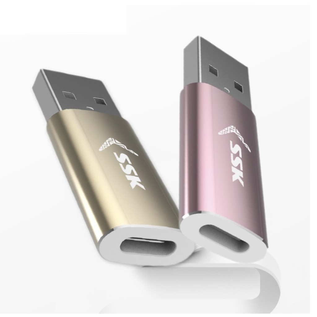 ĐẦU ĐỔI USB 3.0 sang TYPE-C SSK (SU3C003)