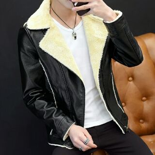 Áo da lót lông sẵn size L