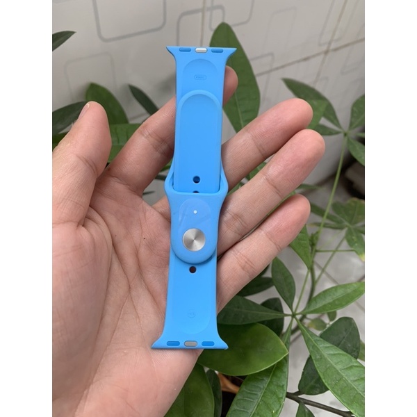 Dây cao su sport band chính hãng xanh biển size 38/40mm