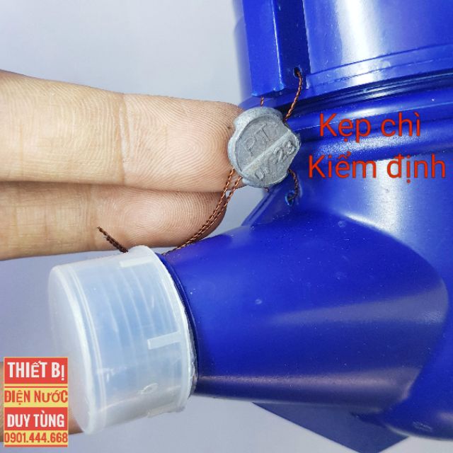 Đồng hồ Nước - Có kẹp chì kiểm định