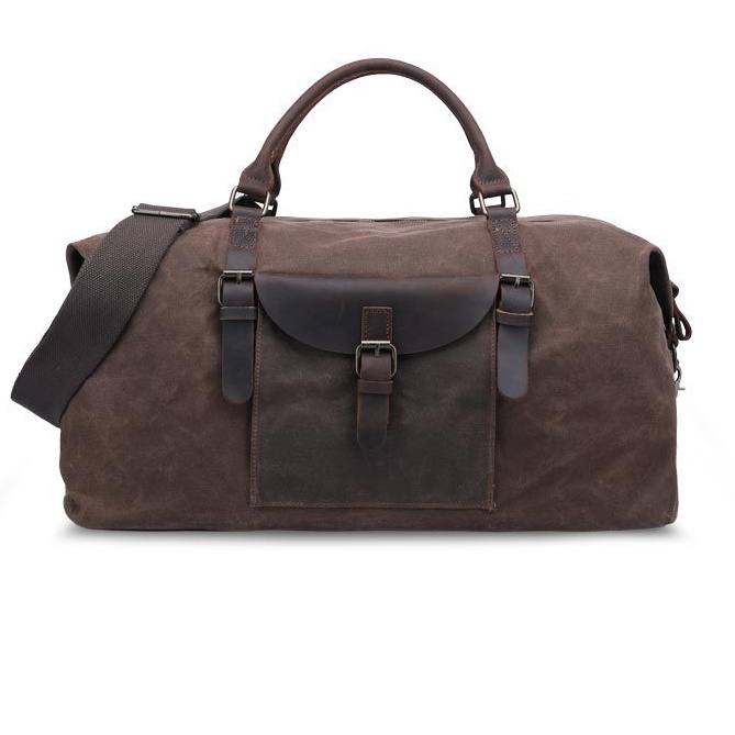 Túi xách du lịch da bò sáp BEE GEE DBS07823