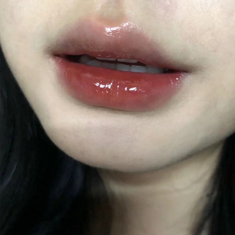 Herorange Son Kem Dưỡng Ẩm Màu Trà Sữa Hiệu Ứng Gương Cho Nữ Son Bóng Dưỡng Ẩm Cho Đôi Môi Đầy Đặn