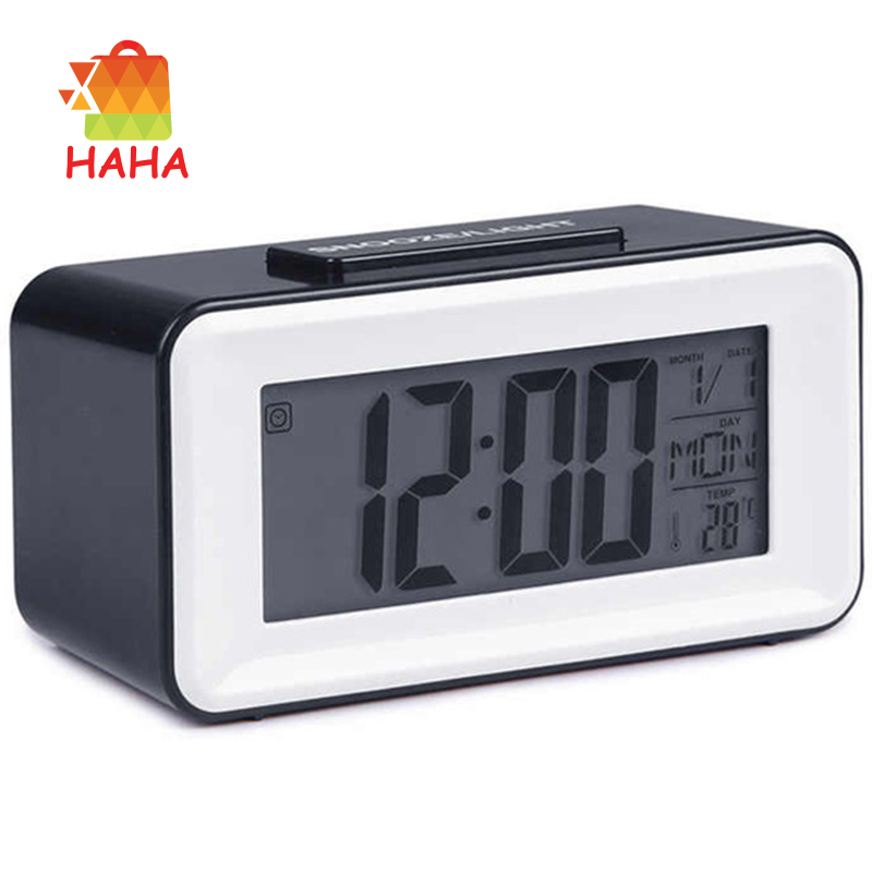 Đồng hồ báo thức điện tử có đèn LED hiển thị nhiệt độ nhiều chức năng tiện lợi
