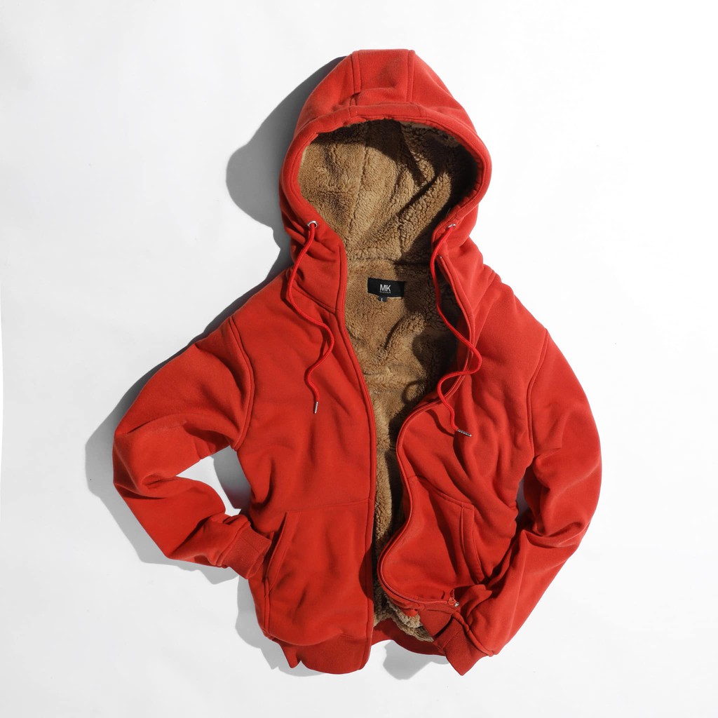 Áo Nỉ Mùa Đông Nam Nữ Unisex Lót Lông Cừu Ấm Áp Style Hàn Quốc Trẻ Trung | BigBuy360 - bigbuy360.vn