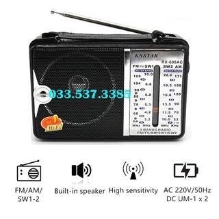 Máy radio, đài fm cho người già 606 siêu bền
