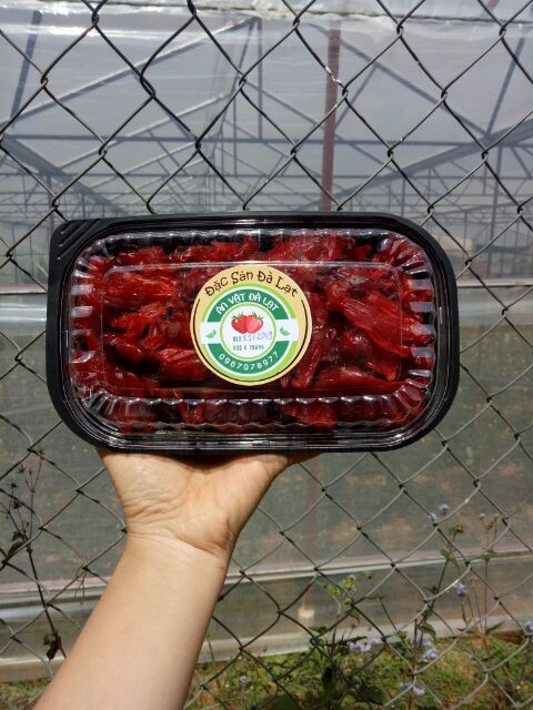 500gt mứt hoa hồng chua ngọt đặc sản Đà Lạt