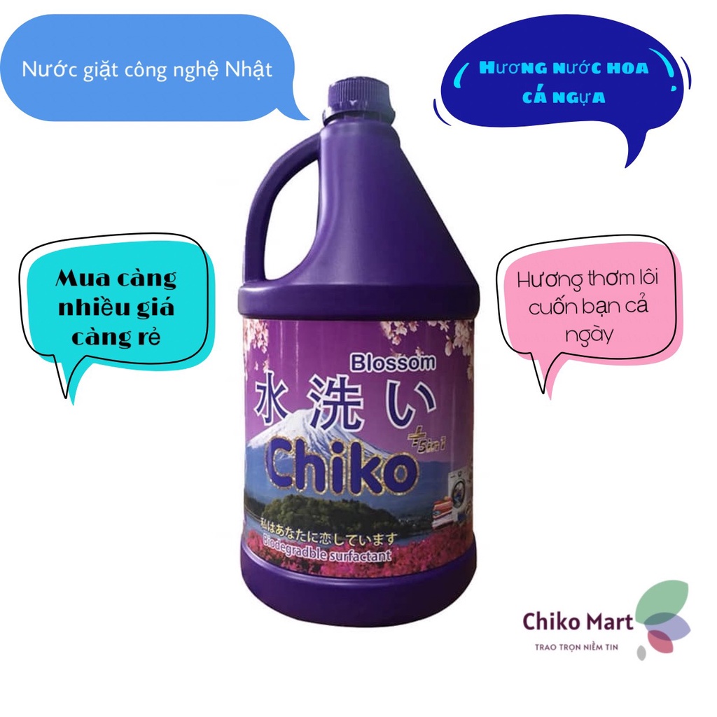 Nước giặt ChiKo tím⚡𝑭𝑹𝑬𝑬 𝑺𝑯𝑰𝑷⚡Nhật Bản hương nước hoa cá ngựa cao cấp, loại nước giặt thơm nhất mọi thời đại