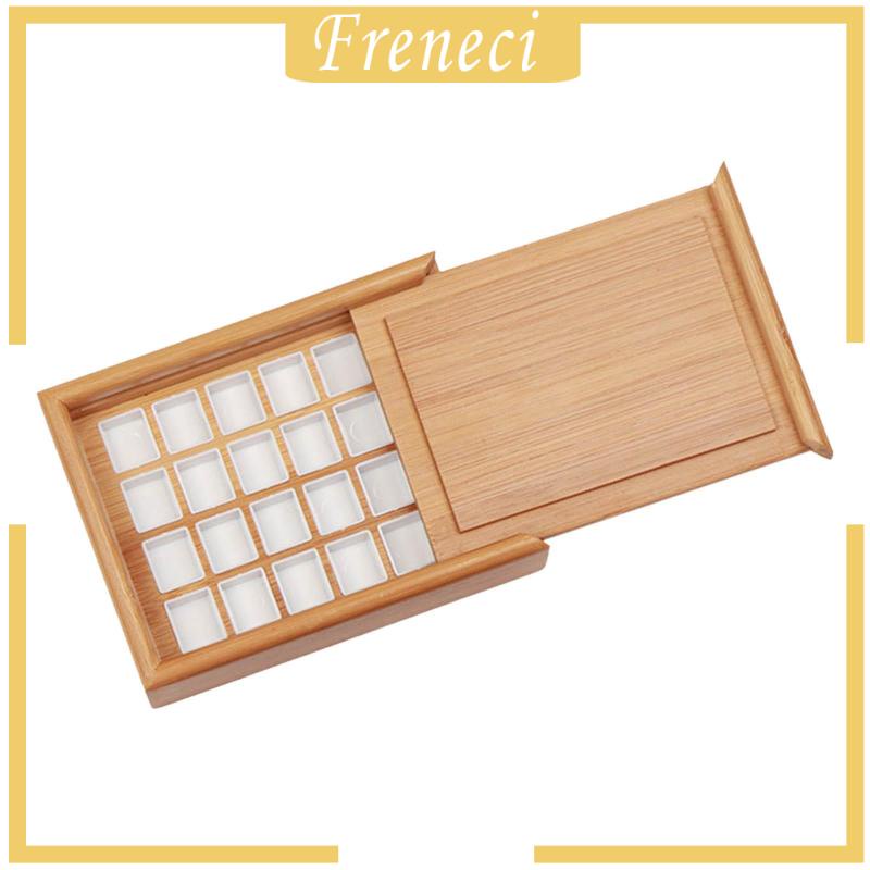 Bảng Rỗng Đựng Son Môi Màu Nước Bằng Gỗ Dành Cho Học Sinh