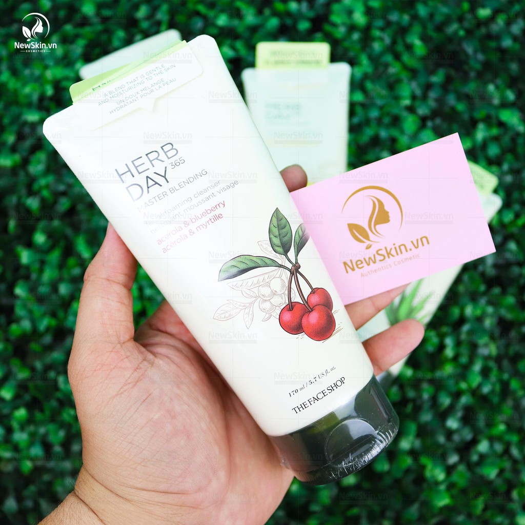 Sữa rửa mặt The Face Shop Herb Day 365 Master Blending Foaming Cleanser 170ml | BigBuy360 - bigbuy360.vn