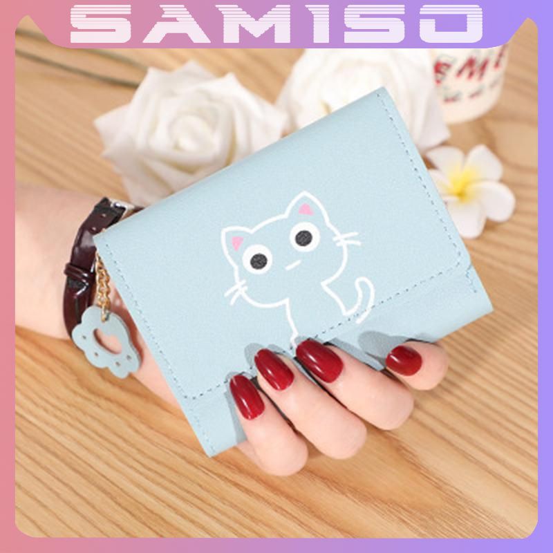 Ví nữ ngắn đẹp cầm tay mini nhỏ gọn bỏ túi nhiều ngăn dễ thương NG33 | BigBuy360 - bigbuy360.vn