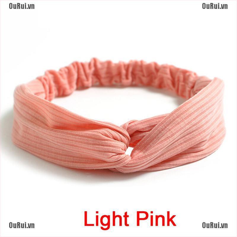 (FCC) Băng Đô Vải Thiết Kế Đơn Giản Thời Trang Cho Nữ