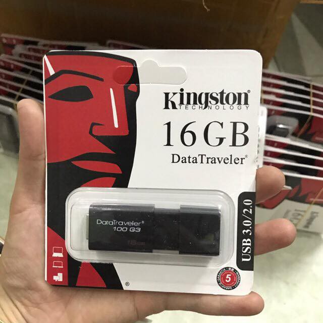 USB 3.0 Kingston Data Traveler DT100G3 chính hãng | Usb 3.0 16gb Kingston G3