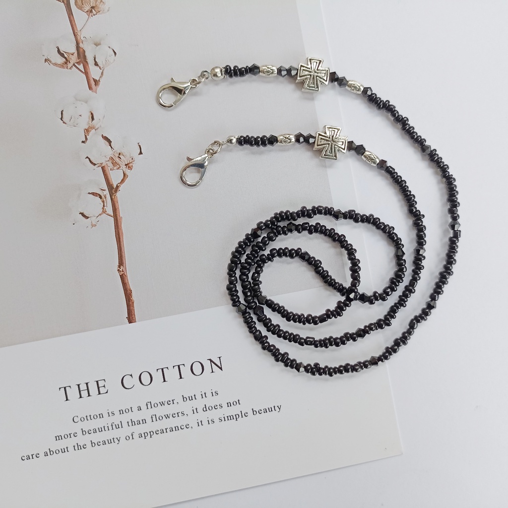 Dây đeo khẩu trang đa năng handmade nam Tiệm Nhà Pony Cross PN12