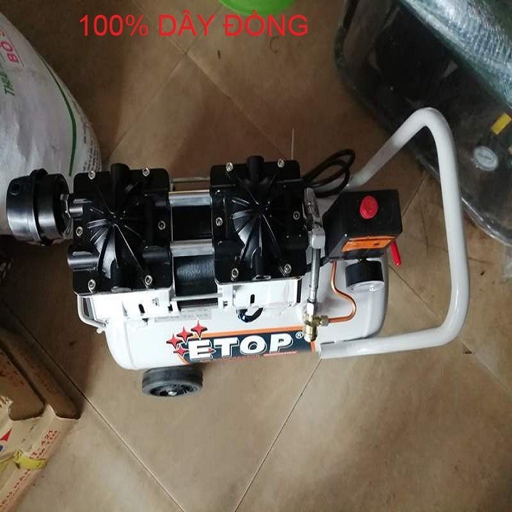 Máy nén khí không dầu Etop 30L