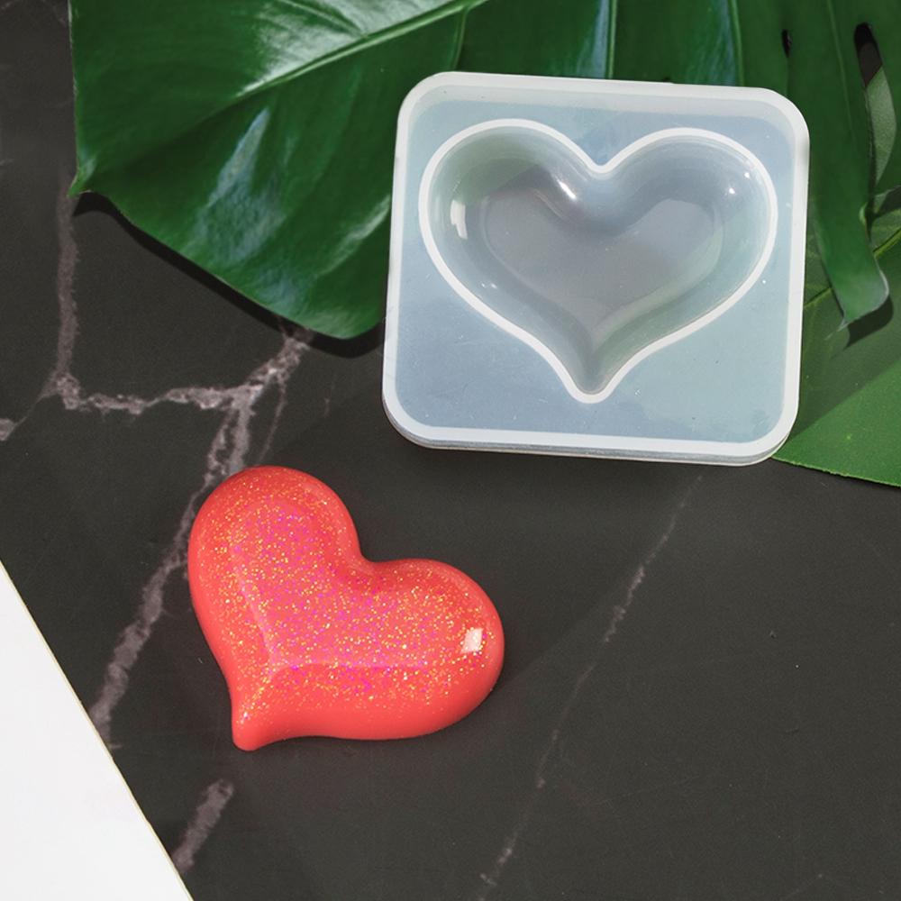 Khuôn Làm Mặt Trăng / Trái Tim Bằng Epoxy UV Độc Đáo Trang Trí Thủ Công