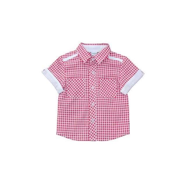 Áo sơ mi caro bé trai onni & zenni size 1-8 tuổi