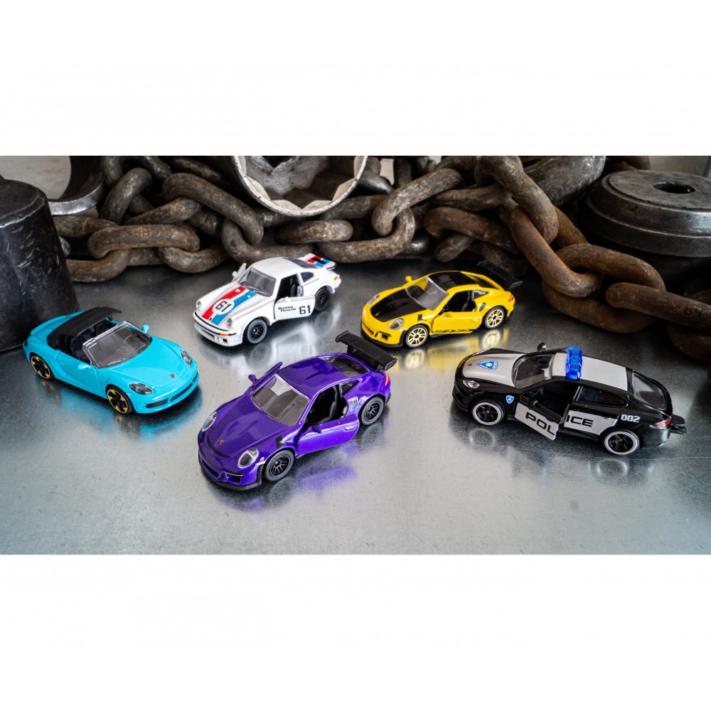 Bộ 5 Xe Mô Hình MAJORETTE Porsche 5 Pieces Giftpack 212053171 - Simba Toys Vietnam