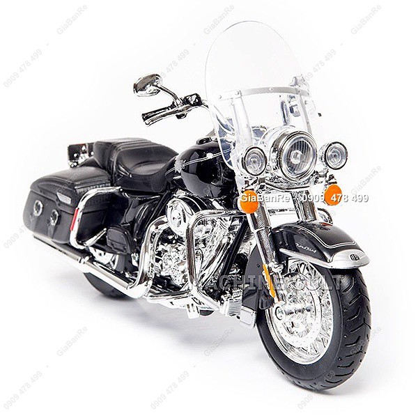 Xe Mô Hình Moto Harley Davidson 2013 Road King - Tỉ Lệ 1:12  - Maisto - 8653