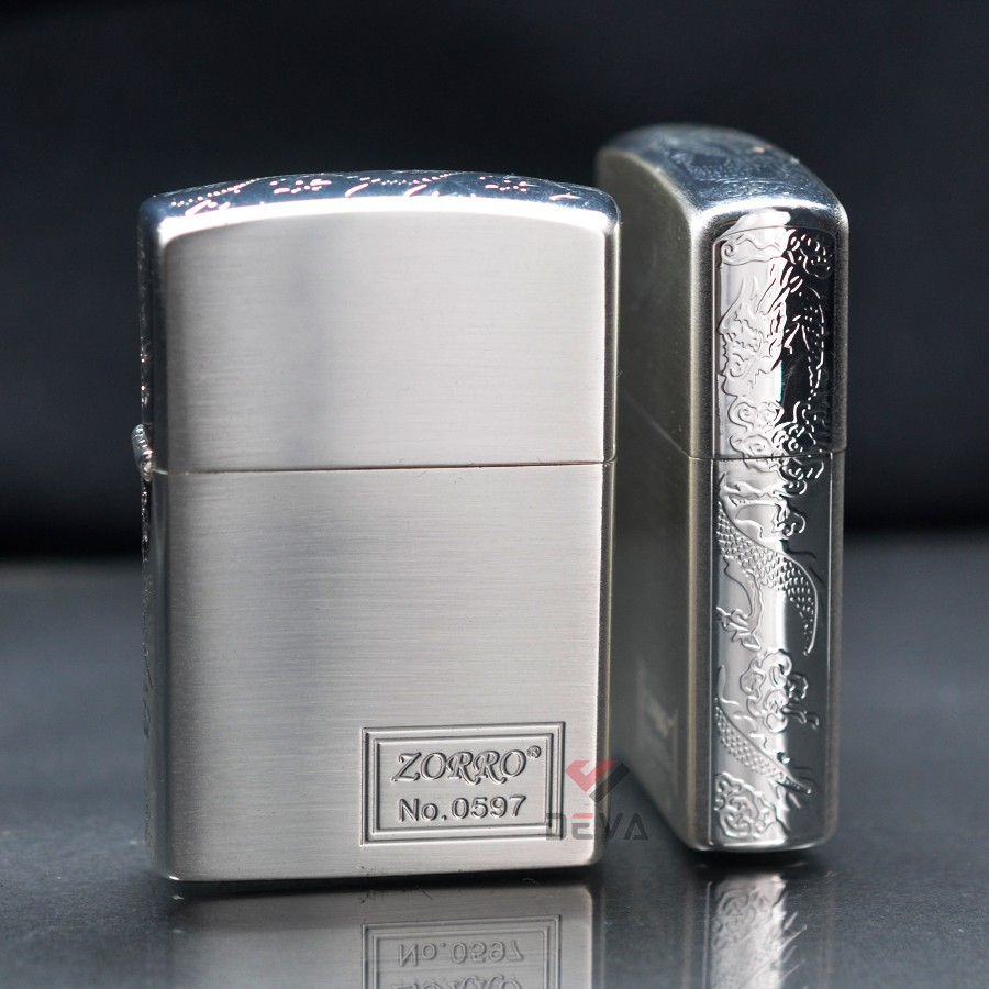 𝐁𝐚̣̂𝐭 𝐋𝐮̛̉𝐚 Zorro Mạ Bạc Cạnh Hoa Văn Bản Giới Hạn Z92055